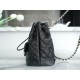 CHANEL 23B Atelier Backpack Black Calfskin