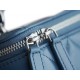 Chanel 23K Rhinestone Handle Long Box Bag, Mist Blue, Calfskin  