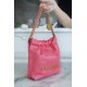 Chanel 23S Spring/Summer New 22 Mini Bag, Coral Pink, Calfskin  