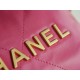 Chanel 23S Spring/Summer New 22 Mini Bag, Coral Pink, Calfskin  