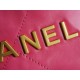 Chanel 23S Spring/Summer New 22 Mini Bag, Coral Pink, Calfskin  