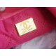 Chanel 23S Spring/Summer New 22 Mini Bag, Coral Pink, Calfskin  