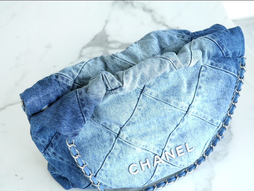 Chanel Denim 22 Bag, Small  