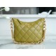 Chanel 23A Hobo Shoulder Bag, Mustard Green  