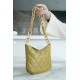 Chanel 23A Hobo Shoulder Bag, Mustard Green  