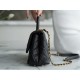 Chanel Coco Handle Small Bag, Black Calfskin  