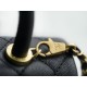 Chanel Coco Handle Small Bag, Black Calfskin  