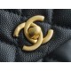 Chanel Coco Handle Small Bag, Black Calfskin  