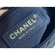 Chanel 21/22 Bullet Shell Square Flap Bag, Pearlescent Black Blue  