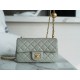 Chanel 22C Metallic Ball Large Mini, Gray Green  