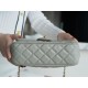 Chanel 22C Metallic Ball Large Mini, Gray Green  