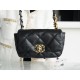 Chanel 19 Bag, Classic Black, Waist Bag, Lambskin  