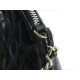 Chanel 23S Patent Leather Shell Bag, Small, Black  