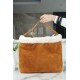 Chanel 23B Teddy Bear Bag, Caramel, Double-Sided Shearling Effect Lambskin  