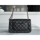 Chanel 23C Football Bag, Black and White Check  