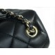 Chanel 23C Football Bag, Black and White Check  