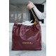 Chanel 22P Bag, Wine Red, Medium  