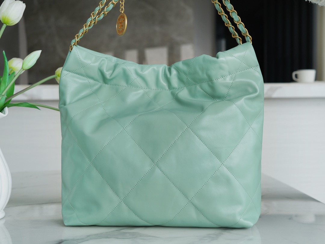 Chanel 22 Bag, Light Green, Small  