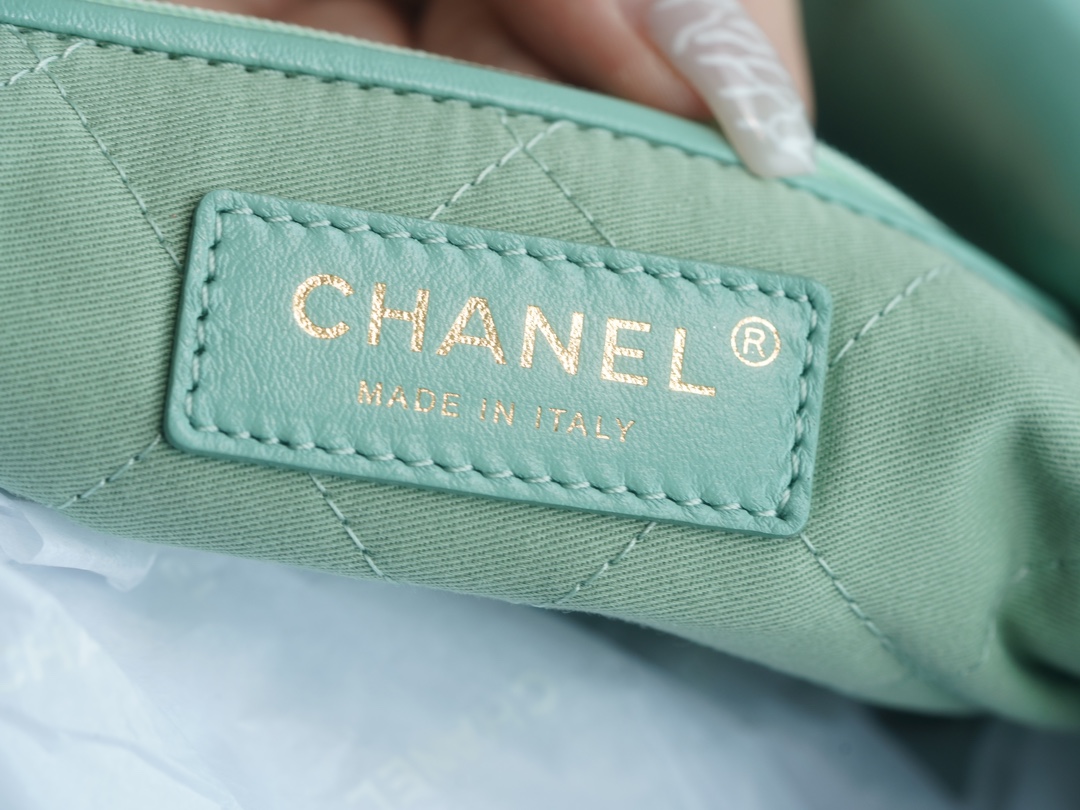 Chanel 22 Bag, Light Green, Small  