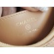 Chanel 23K 19 Hobo Bag, Small, Milk Tea Apricot, Vintage Crinkled Calfskin  