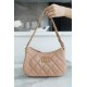 Chanel 23K 19 Hobo Bag, Large, Milk Tea, Vintage Crinkled Calfskin  