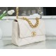 Chanel 19 Bag, Off-White, Medium  