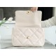 Chanel 19 Bag, Off-White, Medium  