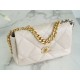 Chanel 19 Bag, Off-White, Medium  