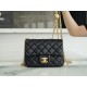 Chanel 23S Camellia Adjustable CF Square Flap Bag, Lambskin