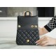 Chanel 23S Camellia Adjustable CF Square Flap Bag, Lambskin