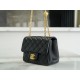 Chanel 23S Camellia Adjustable CF Square Flap Bag, Lambskin