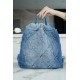 Chanel 23P Spring/Summer New Denim Backpack, Small  