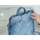 Chanel 23P Spring/Summer New Denim Backpack, Small  