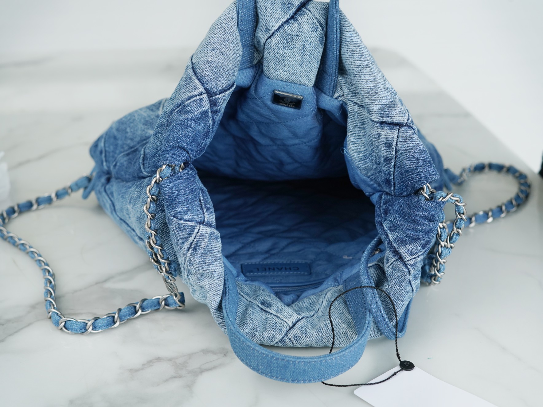 Chanel 23P Spring/Summer New Denim Backpack, Small  