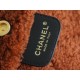 Chanel 23B Teddy Bear Style, Black Brown, 23B Fall/Winter Limited Edition, Double-Sided Sheared Suede Effect Lambskin  