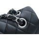 Classic Flap Bag, Black Lambskin with Silver Hardware, Small  