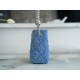 Chanel 23P Heart Adjustable Denim HoBo Bag  