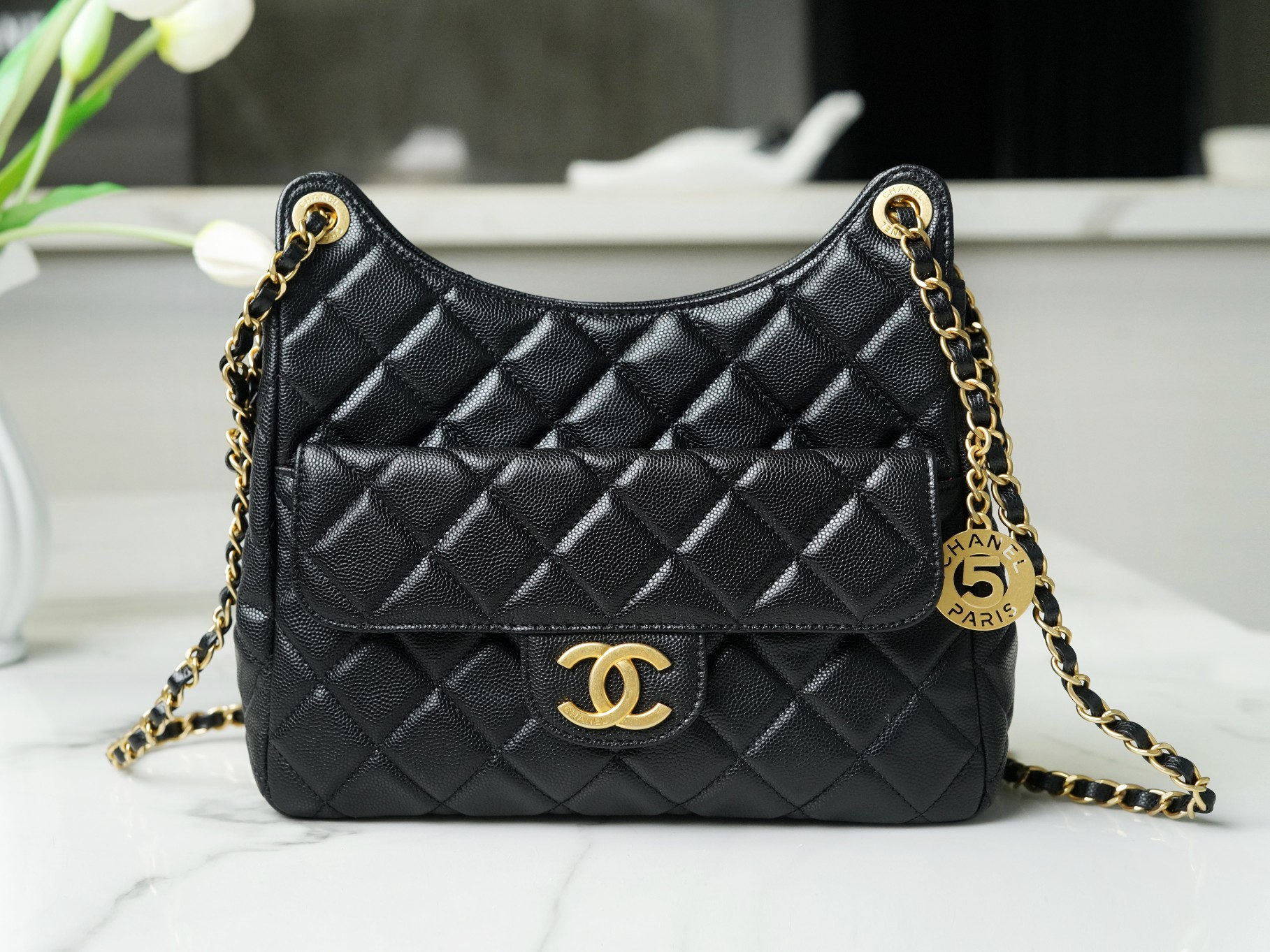 Chanel 23C Early Spring Resort Collection, Tmall Genie, Quilted, Medium  