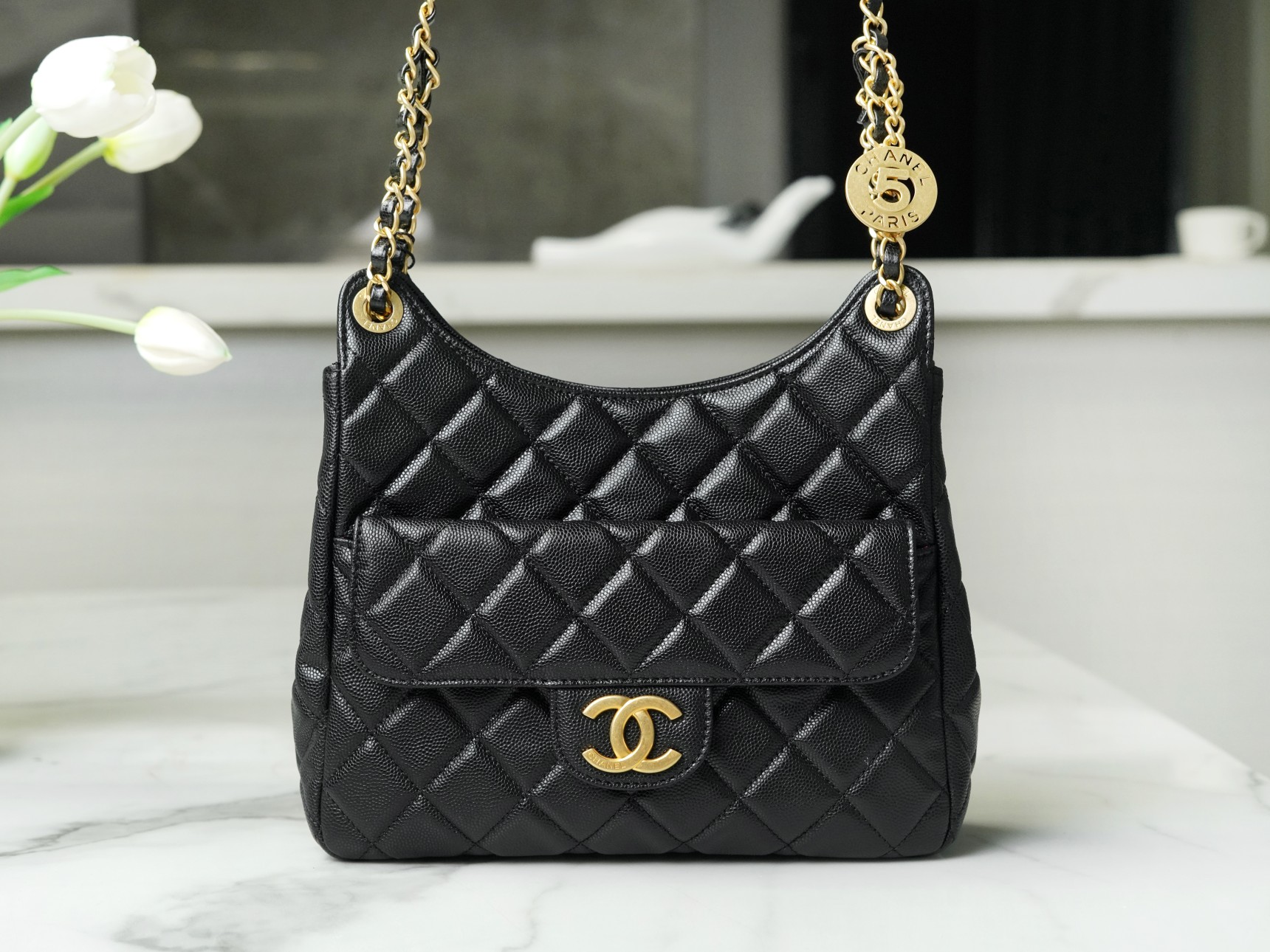 Chanel 23C Early Spring Resort Collection, Tmall Genie, Quilted, Medium  