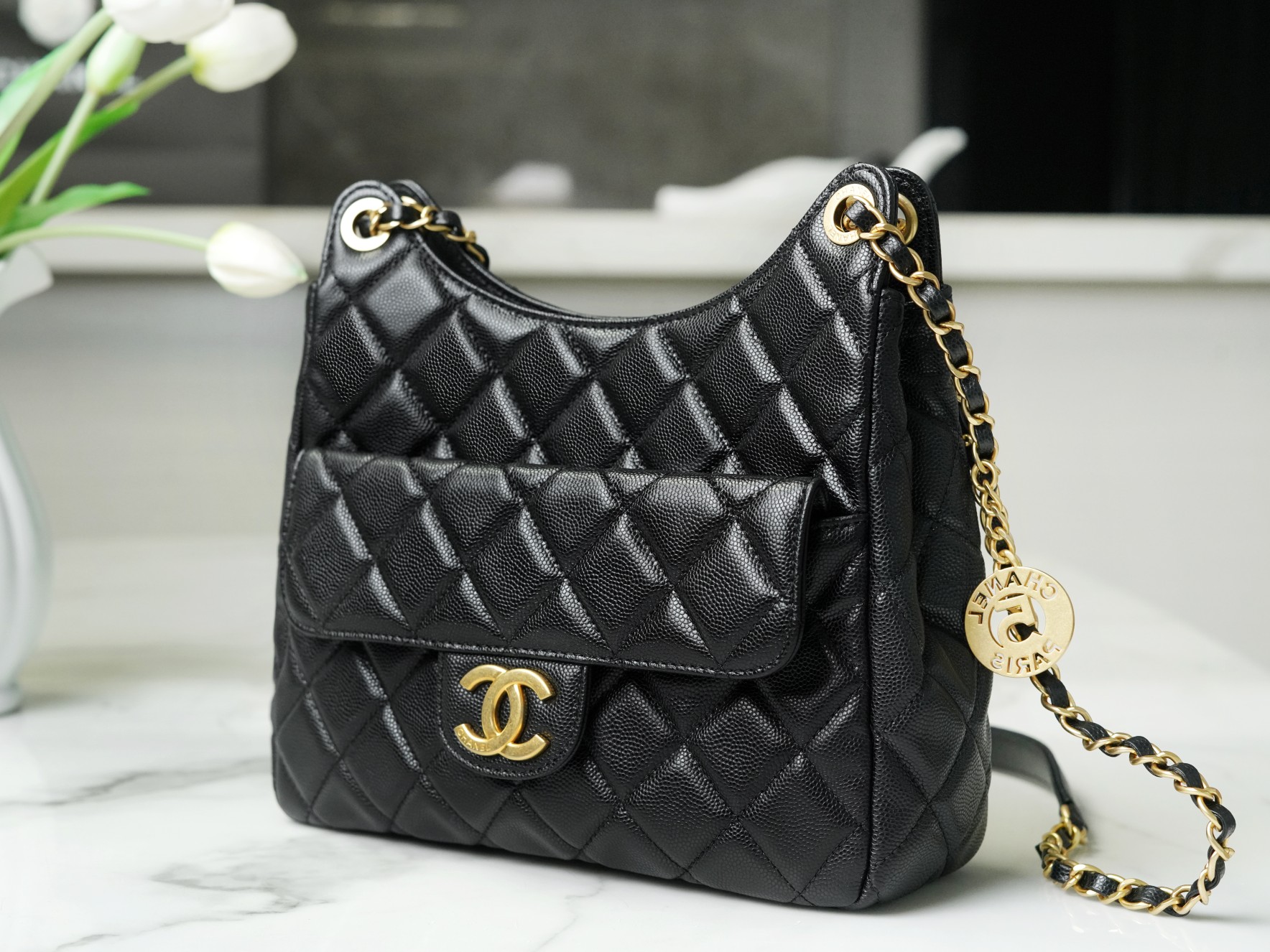 Chanel 23C Early Spring Resort Collection, Tmall Genie, Quilted, Medium  