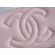 Chanel 23K Rhinestone Handle Long Box, Pink, Calfskin  