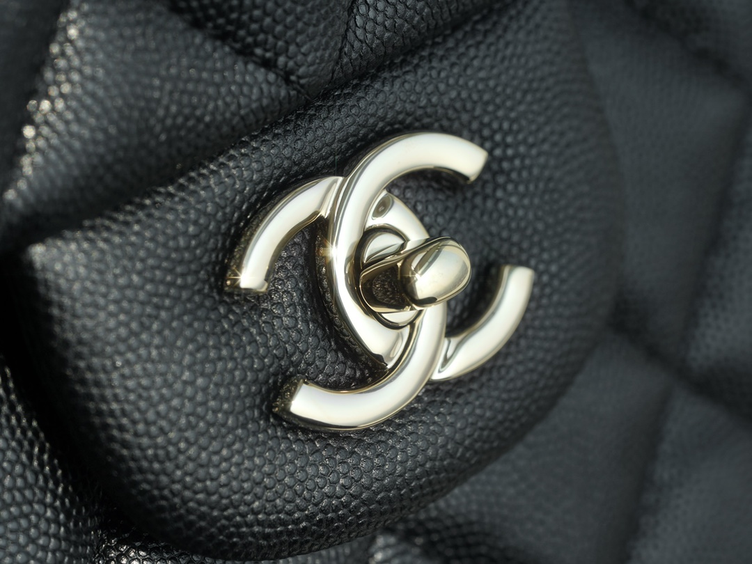 Chanel 24C, Black, Caviar Calfskin  