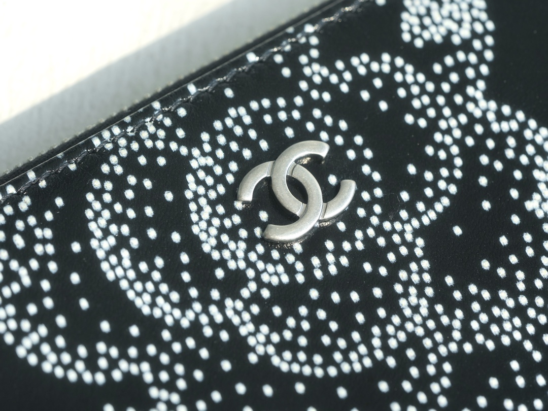 Chanel 23K Fall/Winter Camellia 22 Bag, Medium, Camellia with Fine Rhinestone Print Limited Edition  