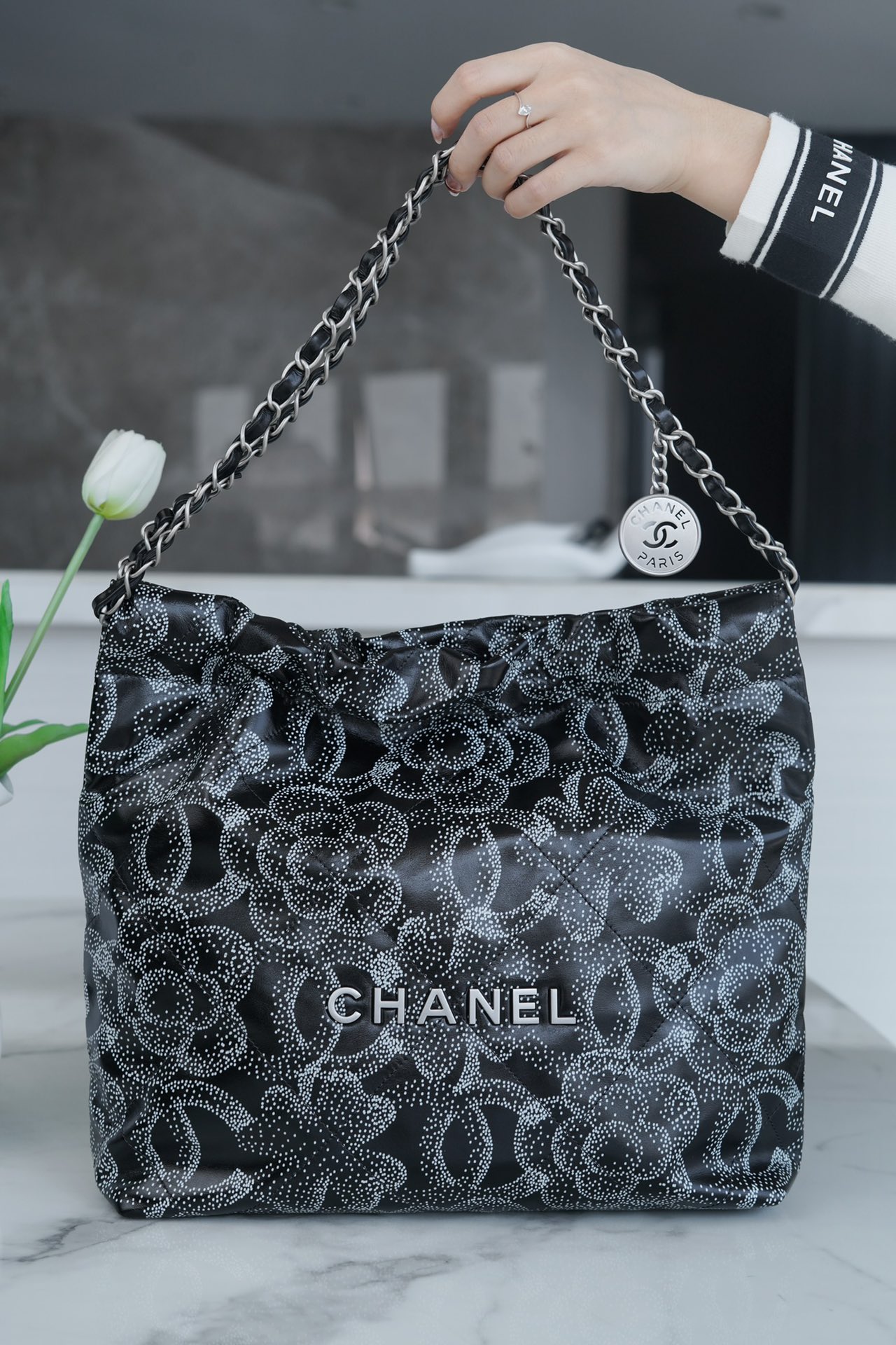 Chanel 23K Fall/Winter Camellia 22 Bag  