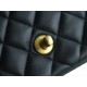 Chanel 23S Camellia Mini Flap Bag, Black  