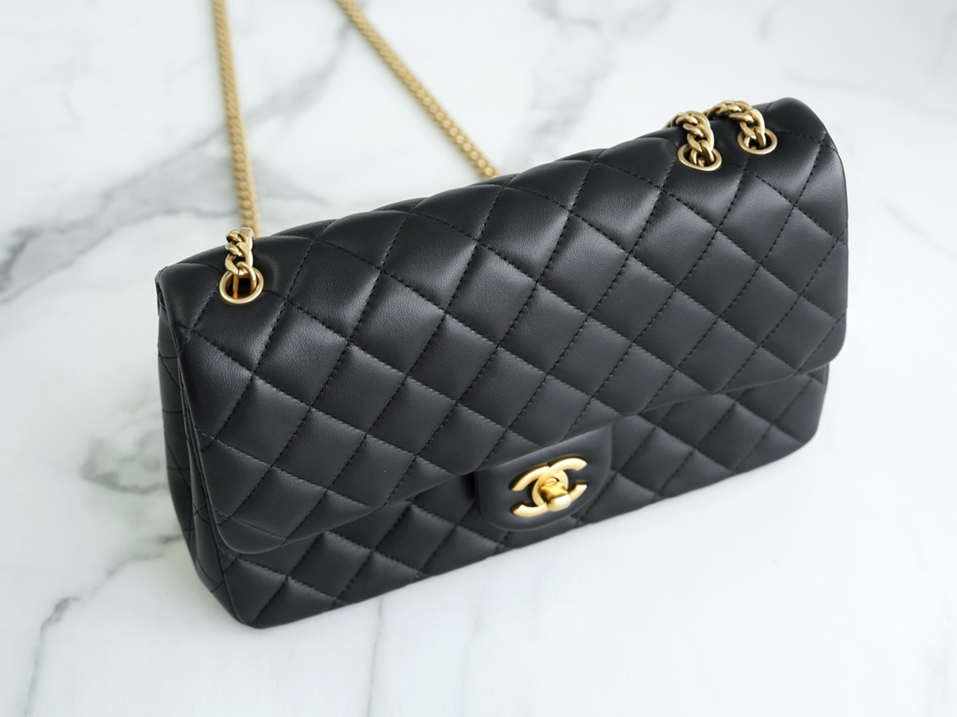 Chanel 23S Spring/Summer New Camellia CF Small Flap Bag, Black  