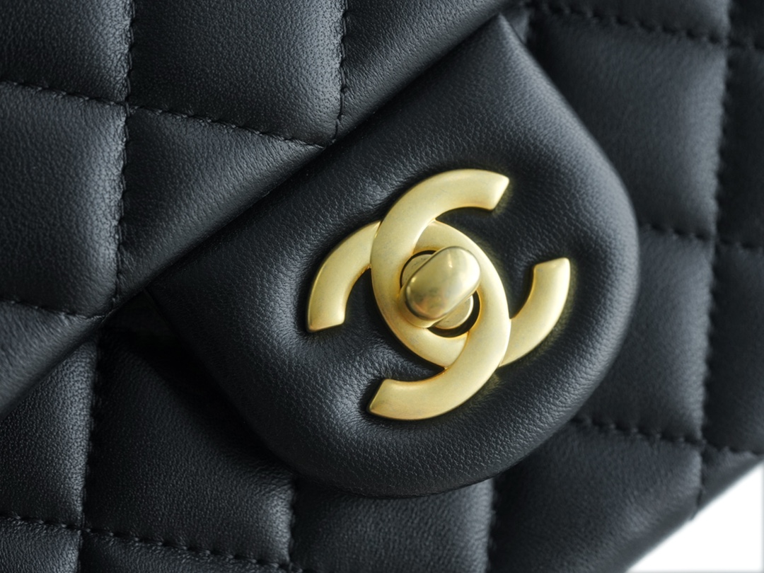 Chanel 23S Spring/Summer New Camellia CF Small Flap Bag, Black  