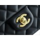 Chanel 23S Spring/Summer New Camellia CF Small Flap Bag, Black  