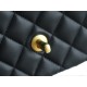 Chanel 23S Spring/Summer New Camellia CF Small Flap Bag, Black  