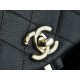 Chanel 23P New Duma Backpack, Mini, Black Calfskin  